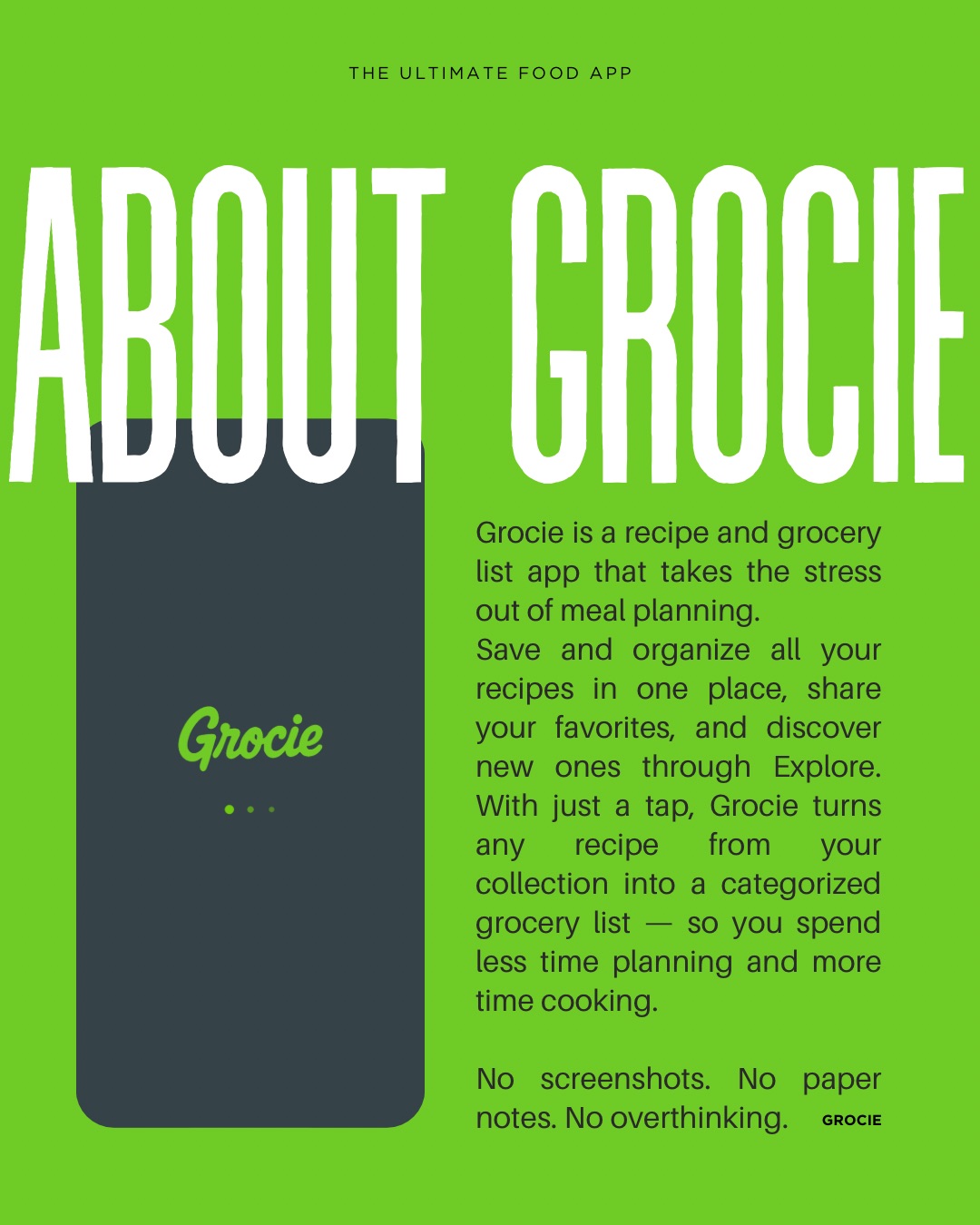 Discover the stress-free way to meal plan with Grocie! Save recipes i…