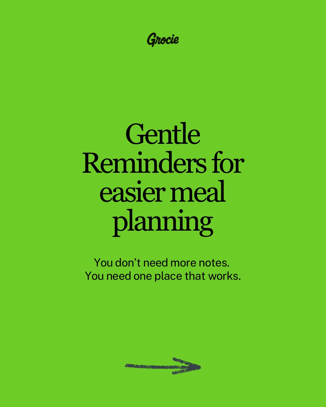 Stop chasing recipes across screenshots, notes, and bookmarks. Grocie…