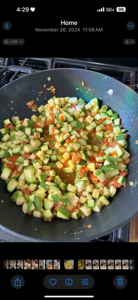 Calabaza con queso 