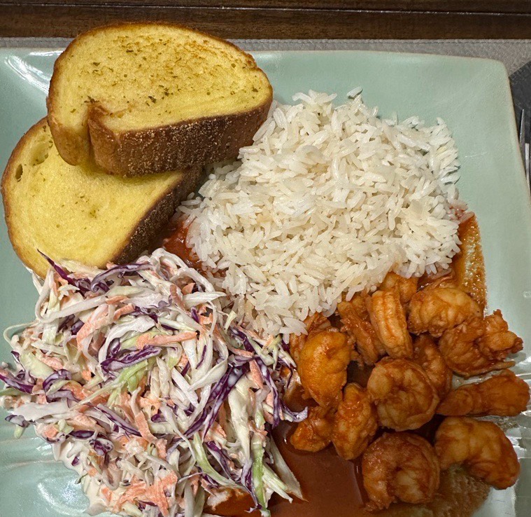 Camarones a la diabla 
