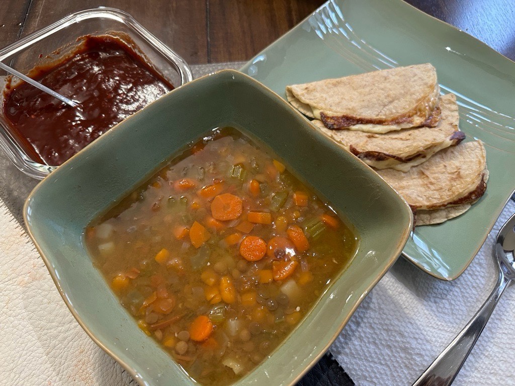 Lentil soup